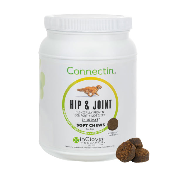 Canine Connectin | Clinically Proven Hip & Joint Supplement, Soft Chews