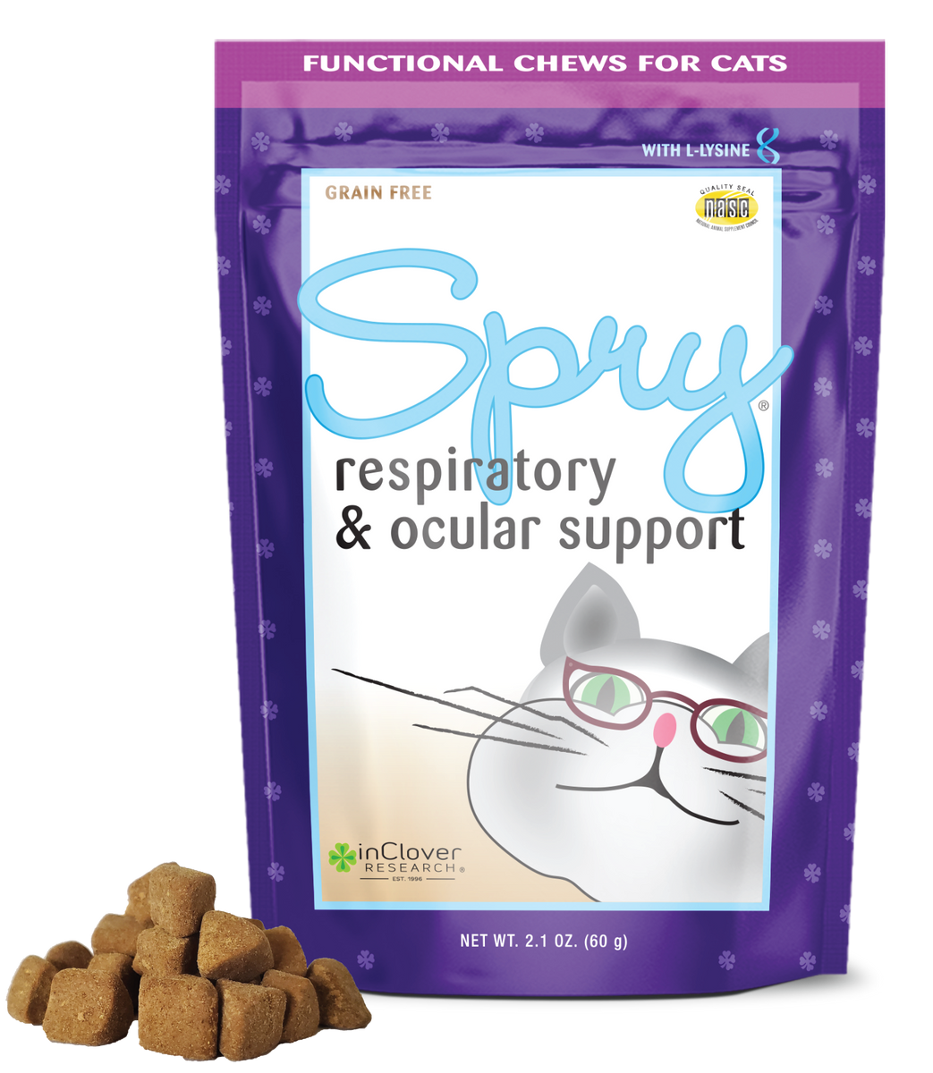 Spry | Respiratory & Ocular Support Supplement Soft Chew for Cats