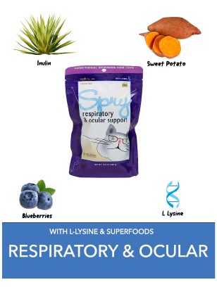 Spry | Respiratory & Ocular Support Supplement Soft Chew for Cats