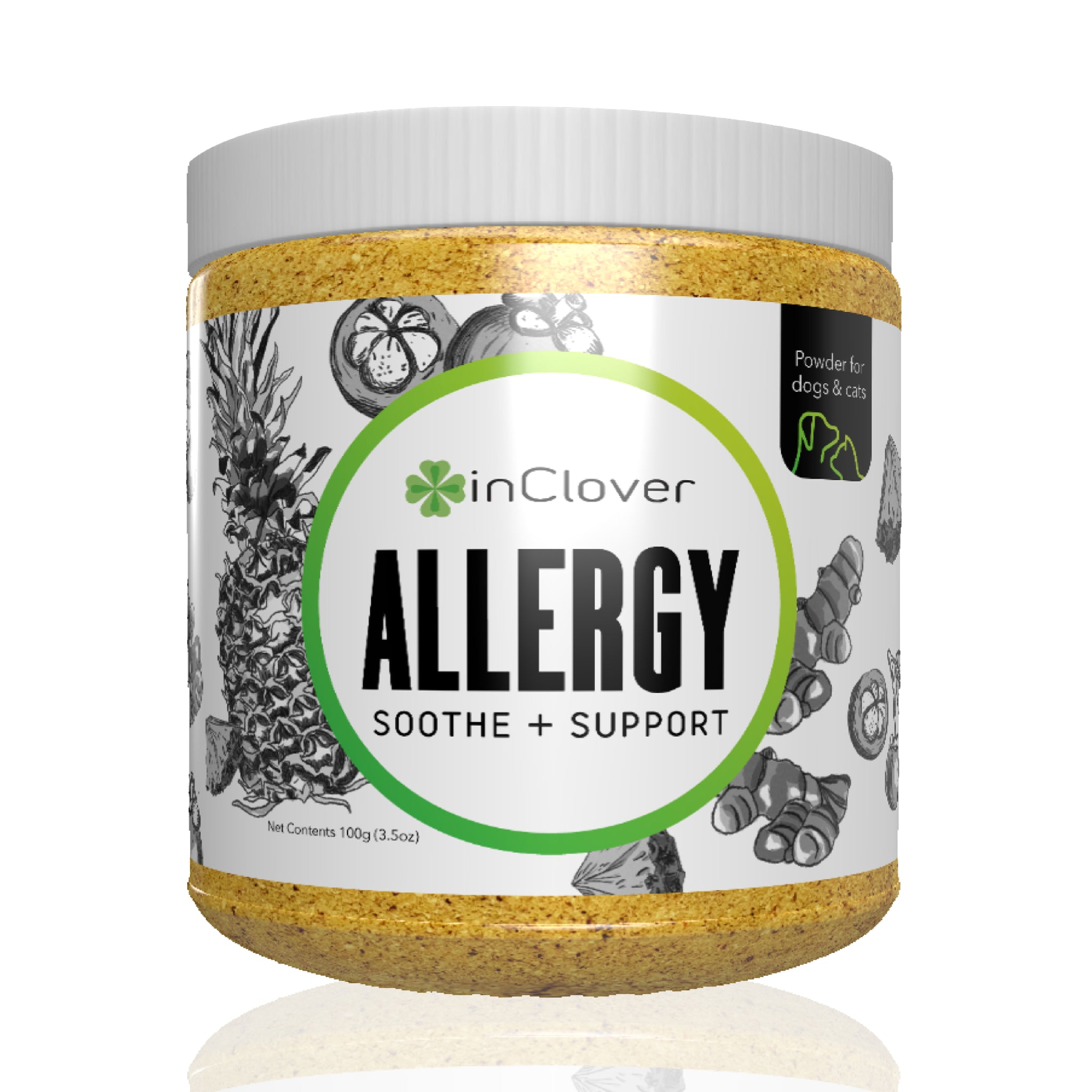 Allergy Supplement for Dogs + Cats (BioResiliant)